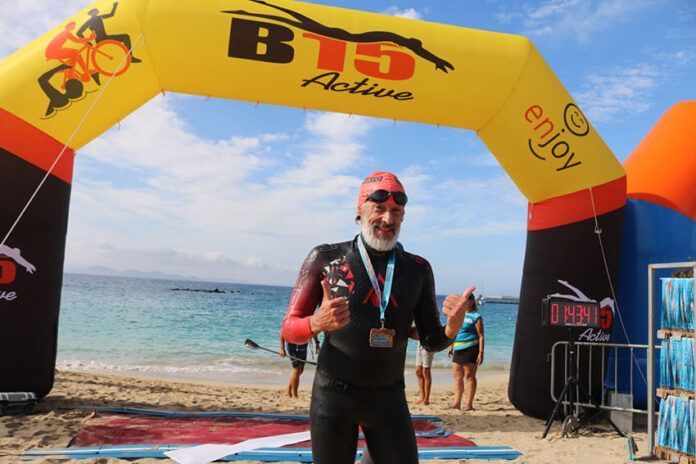 Noticias Playa Blanca | Juan Carlos Vallejo y Patricia Agüera ganan la Travesía Playas de Papagayo Dreams Lanzarote Playa Dorada
