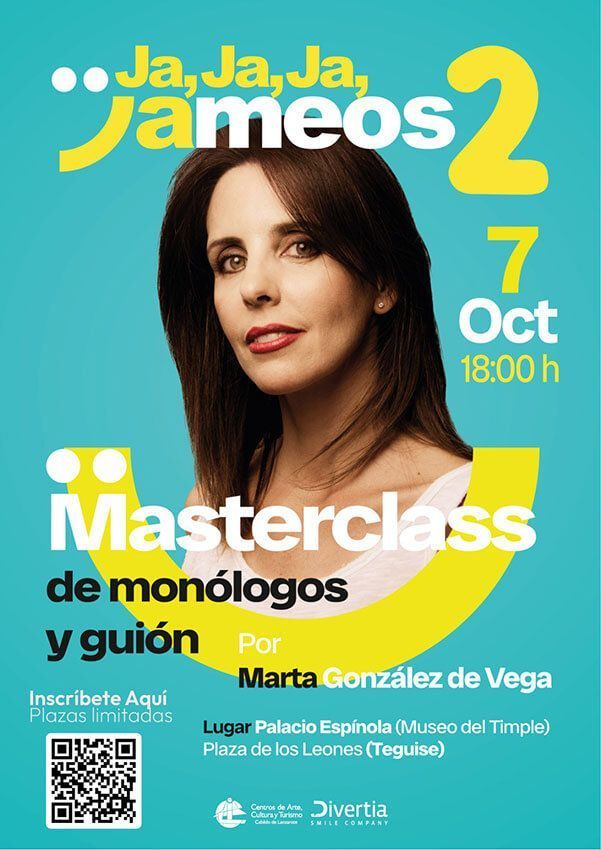 Noticias | Marta González imparte una Masterclass sobre monólogos y redacción de guiones este lunes 7 de octubre