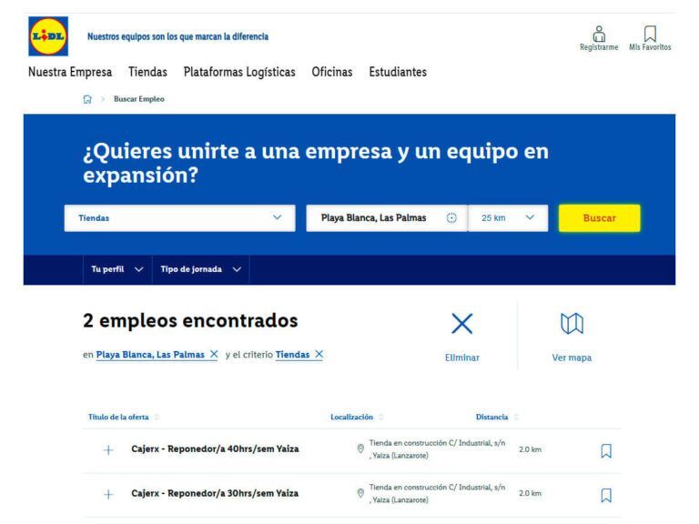 Noticias Yaiza | Lidl busca personal para su próxima apertura en Playa Blanca