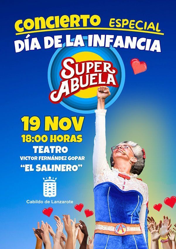 Noticias | El Cabildo celebra el Día Mundial de la Infancia con la ‘SuperAbuela’ 