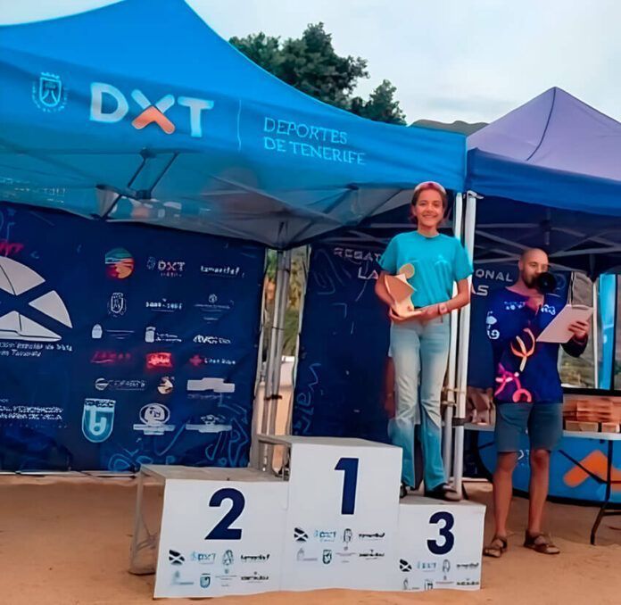 Noticias Yaiza | La regatista sureña Yumalay de Agustín, tercera Sub13 en la Regata Internacional de Las Teresitas