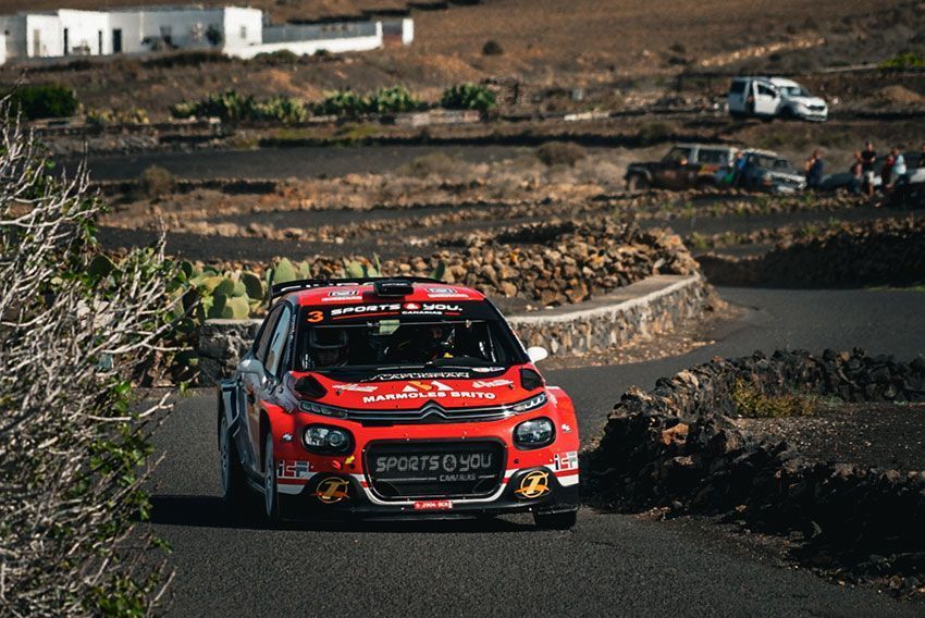Victoria para Yeray Lemes-Aitor Cambeiro en el 45º Rallye Orvecame-Isla de Lanzarote