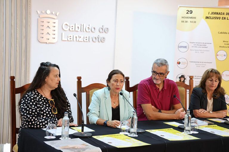 Noticias | El Cabildo organiza las I Jornadas de Empleo Inclusivo en Lanzarote con la participación de las entidades sociales