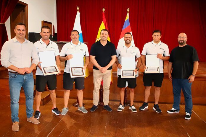 Noticias Yaiza | El Tritón ofrece su título de Canarias al municipio de Yaiza