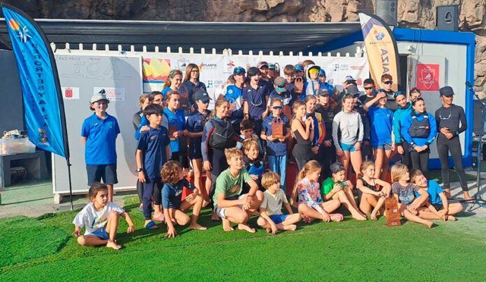 Noticias Yaiza | Puerto Calero celebra la regata Lanzarote Trophy Optimist 2024