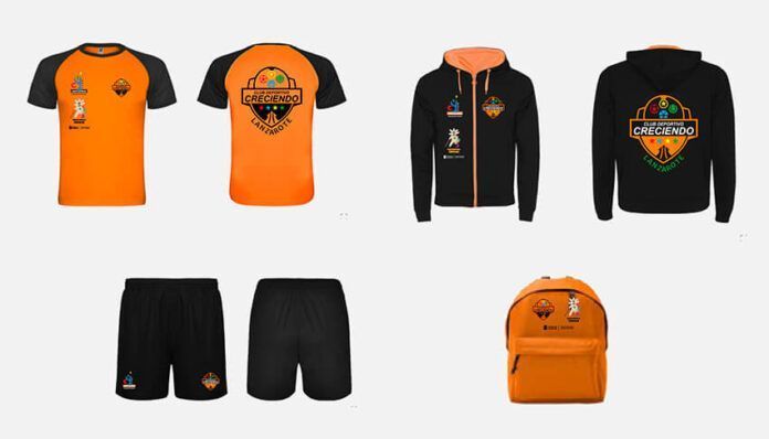 El Club Deportivo Creciendo estrena equipación oficial gracias al apoyo del Cabildo de Lanzarote