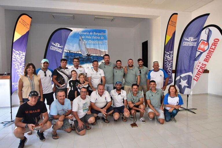 Noticias | Di Napoli - Isidoro y Manuela III, ganador del IV Encuentro de Vela Latina Isla de La Graciosa