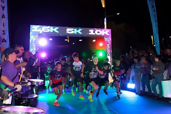 Salida en la Playa Blanca Music Run Night 2024