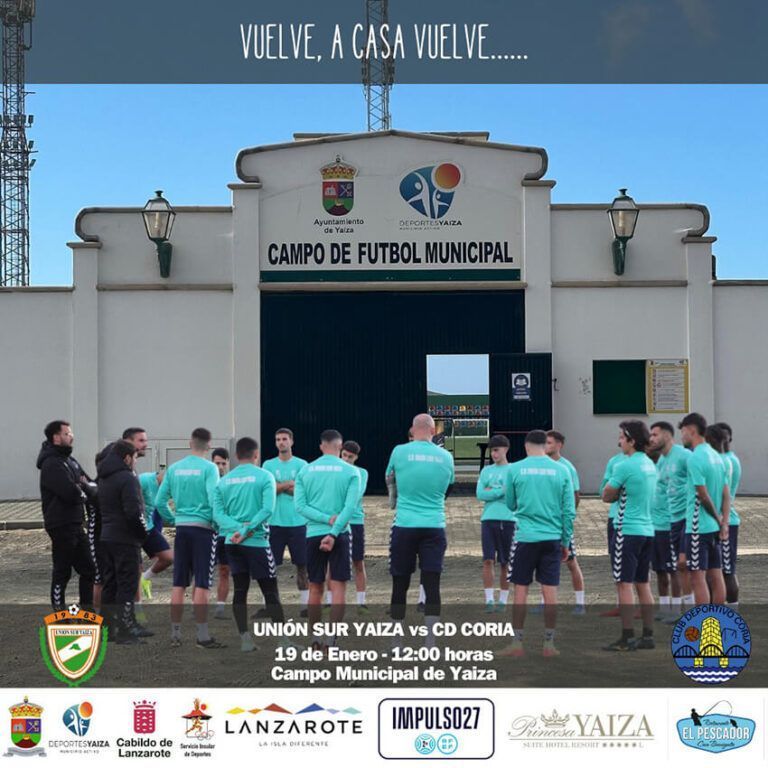 Noticias Yaiza | El CD Unión Sur Yaiza regresa a casa tras finalizar las obras