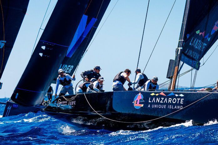 Noticias | Lanzarote Calero Sailing Team cierra la 44Cup Nanny Cay con una sólida progresión y la vista puesta en Porto Cervo