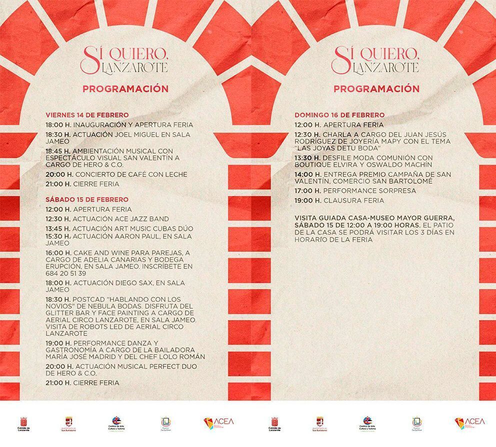 La feria de bodas y celebraciones "Sí Quiero Lanzarote" vuelve este fin de semana