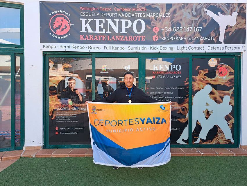 Noticias PLaya Blanca | Wellington Castro, oro en el campeonato Grappling 2025 de Castilla y León