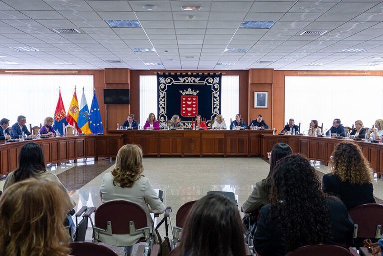 Noticias | Oswaldo Betancort recibe a la Comisión de Discapacidad del Parlamento de Canarias, encabezada por Ana Oramas