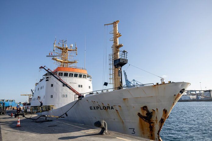 Noticias | Finalizados los sondeos marinos para el despliegue de cables submarinos entre Gran Canaria, Lanzarote y Fuerteventura