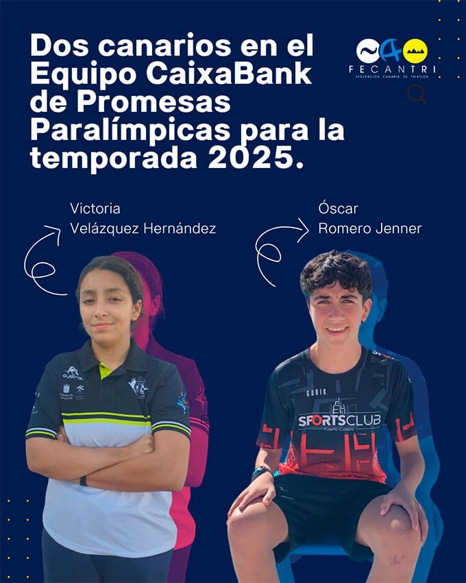 El sureño Óscar Romero, seleccionado para formar parte del Equipo CaixaBank de Promesas Paralímpicas 2025