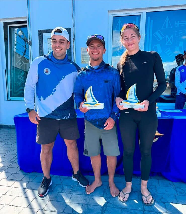 Noticias Playa Blanca | Alejandro Martín-Ariane Muñoz, subcampeones de Canarias de la clase 420
