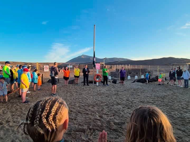 Más de un centenar de scouts europeos se congregan en Playa Blanca