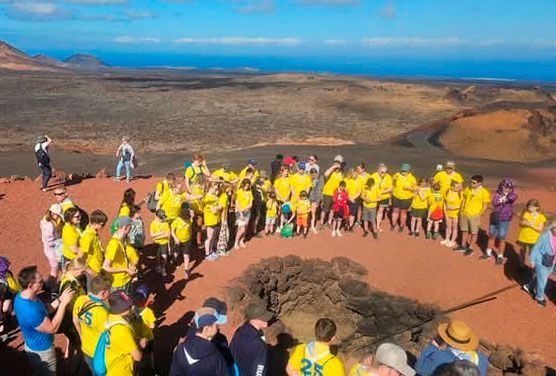 Más de un centenar de scouts europeos se congregan en Playa Blanca
