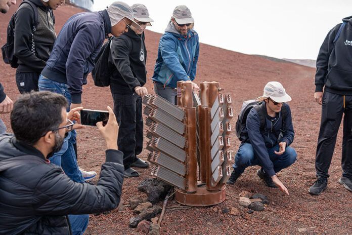 Noticias Yaiza | Timanfaya se convierte en un aula abierta donde aprender ciencia aplicada desarrollando la “creatividad”