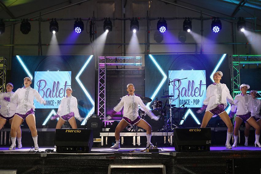 Actuación del Ballet Dance Pop