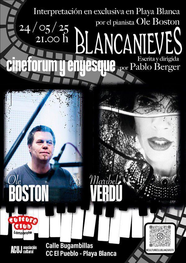 Noticias Playa Blanca | Cinefórum y música en vivo, nueva propuesta de Culture Club y ACUJ para la noche de este sábado en Playa Blanca