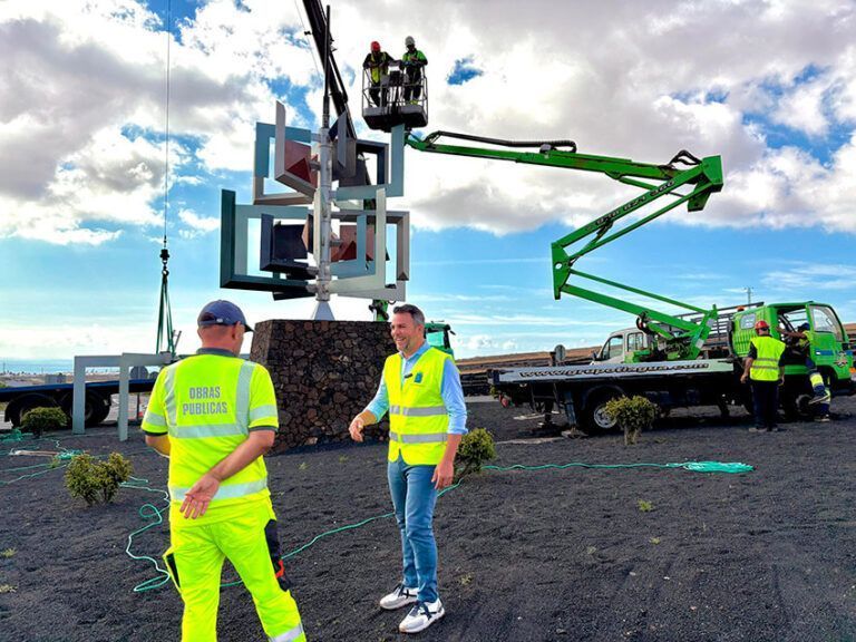Noticias | El Cabildo inicia la rehabilitación del Juguete del Viento de Montaña Blanca