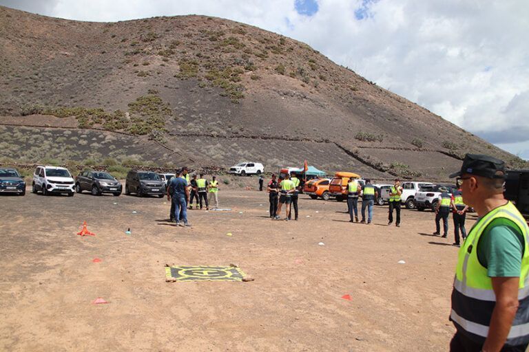 Noticias Yaiza | Cuerpos de seguridad y emergencias realizan en Yaiza ejercicios con dron en atención de sucesos