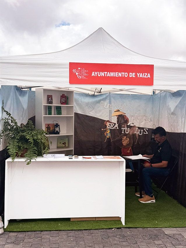Noticias Yaiza | Fiera del Libro de Lanzarote - Stand Yaiza