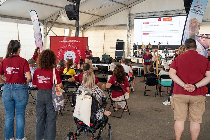 Timanfaya, “un legado de nuestros antepasados” que debemos “conocer y preservar” para las futuras generaciones