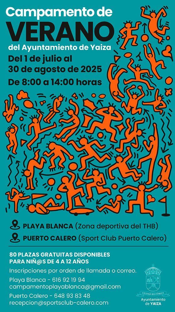 Noticias Yaiza | Yaiza abre inscripciones para su Campamento de Verano con un total de 160 plazas disponibles