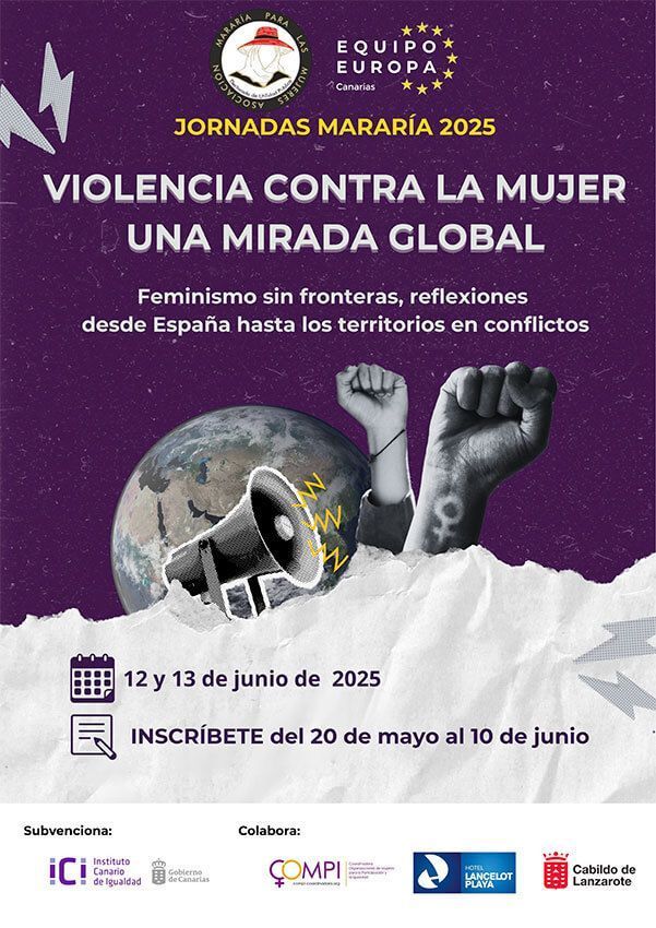 Noticias | Lanzarote reúne a destacadas voces feministas para analizar la violencia contra las mujeres desde una perspectiva nacional e internacional