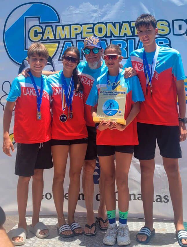 Noticias Yaiza | Los triatletas sureños Iker Vara, Carmen Marcos e Iballa Rodríguez, clasificados para el Campeonato de España