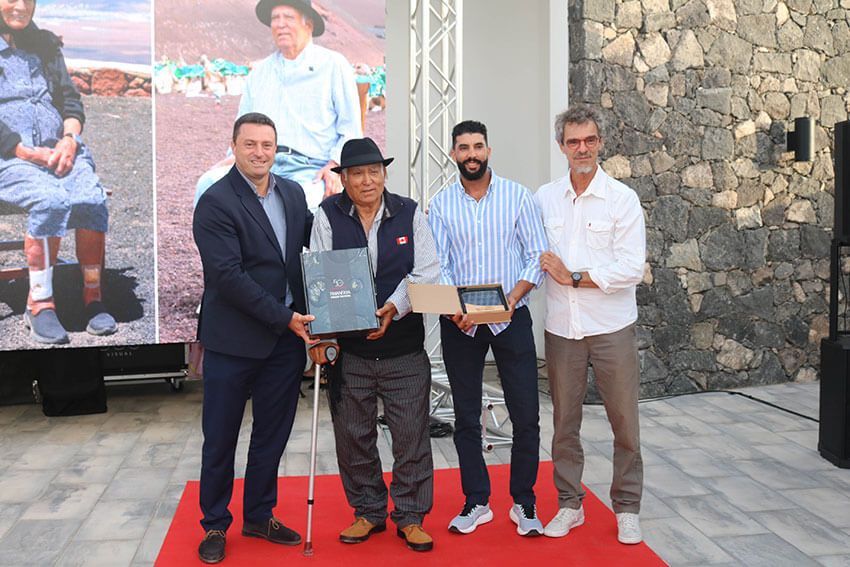 Homenaje del Parque nacional de Timanfaya a Yaiza en su 50 Aniversario