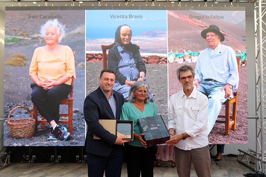 Homenaje del Parque nacional de Timanfaya a Yaiza en su 50 Aniversario