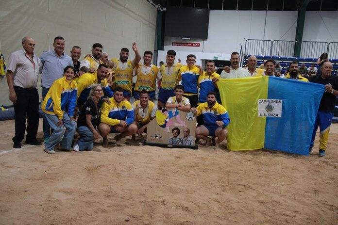 US-Yaiza,-campeón Noticias Yaiza | El Club de Lucha Unión Sur Yaiza conquista la Supercopa Cabrera Medina