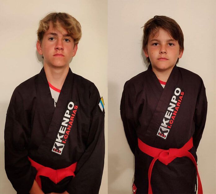 Noticias Playa Blanca | Los hermanos Leo y Daniel Vallejo, seleccionados para el Europeo de Kenpo