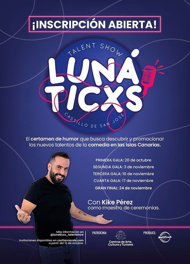 Noticias | Lunáticxs, el concurso de monólogos que busca a las nuevas estrellas del humor canario