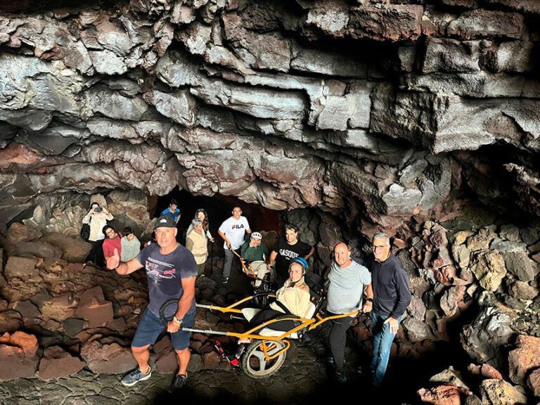 Noticias | Lanzarote abre el corazón de la Cueva de los Verdes a la inclusión real