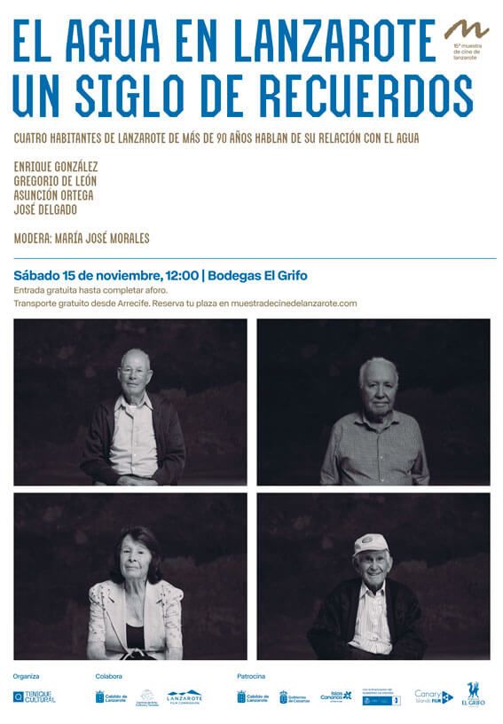 Noticias | "El Agua. Un siglo de recuerdos” nos acerca este sábado la vida de cuatro Mayores marcada por este elemento