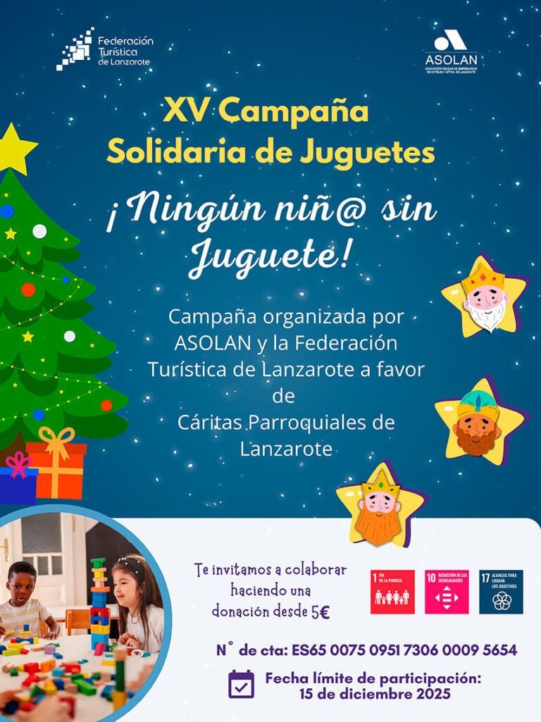 Noticias | ASOLAN y la FTL lanzan su XV Campaña Solidaria de Juguetes