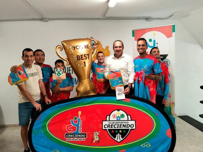 Noticias | El Servicio Insular de Deportes felicita al CD Creciendo tras su participación en el Meeting International Special Olympics 2025