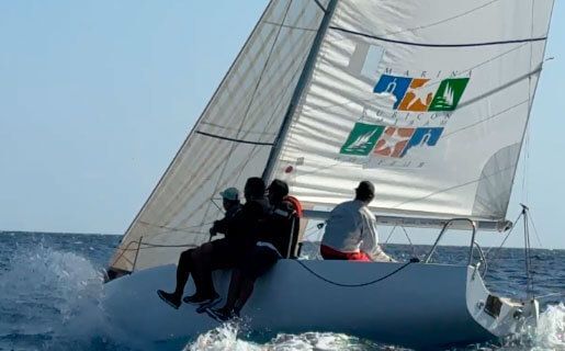 Noticias Yaiza | El Marina Rubicón II se pone al frente de la III Auditax Winter Series de J80
