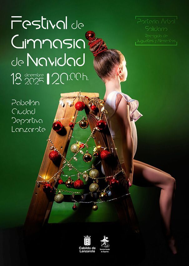 Noticias | La Ciudad Deportiva Lanzarote acoge una nueva edición del Festival de Gimnasia de Navidad 