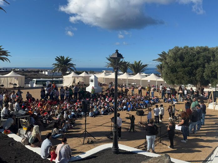 Noticias Yaiza | Los Colegios de la Biosfera de Lanzarote celebran las Navidades en comunidad