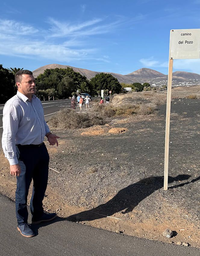 Noticias | Óscar Noda propone construir un intercambiador en Argana Alta y la instalación de marquesinas en varias zonas de la isla