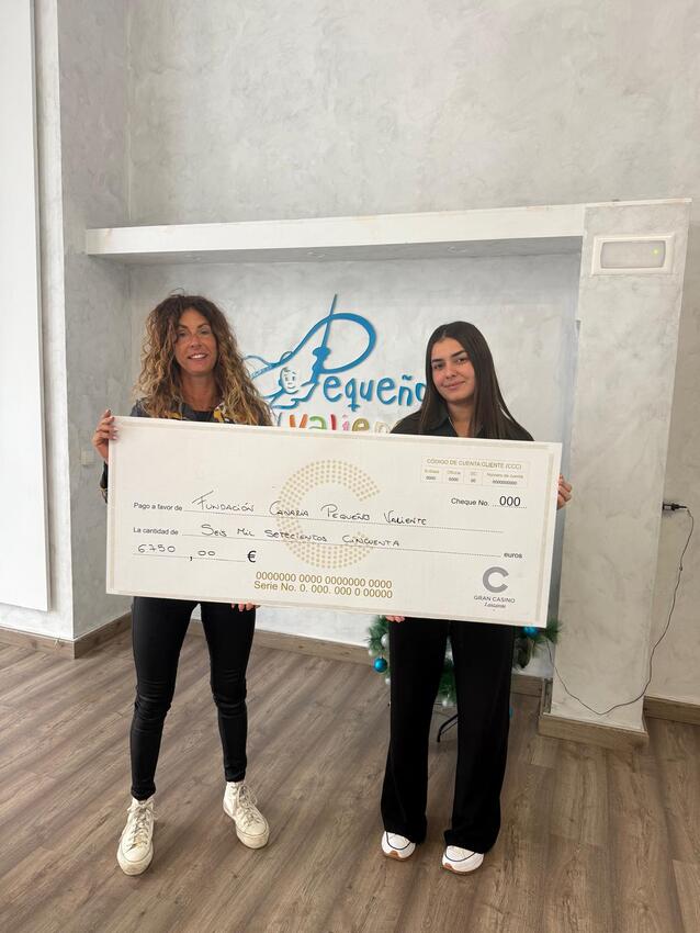 Noticias | Gran Casino Lanzarote recauda 6.750 euros en su primera cena benéfica a favor de la Fundación Pequeño Valiente 