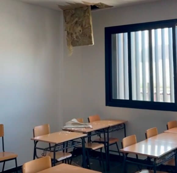 Noticias Playa Blanca | Secundaria y el ciclo de Agraria del CEO Montaña Roja pasan a clases online tras los daños de la borrasca Emilia