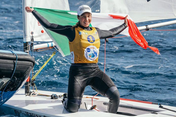 Los italianos Pascali y Caracciolo se coronan campeones del mundo sub-21 de ILCA en Playa Blanca