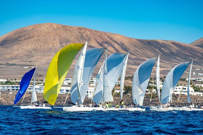 Regata-J80-Campeonato-de-Canarias-2025-1 Noticias Yaiza | La Copa de Canarias Puerto Calero Clase J80 2026 ultima preparativos para una nueva edición