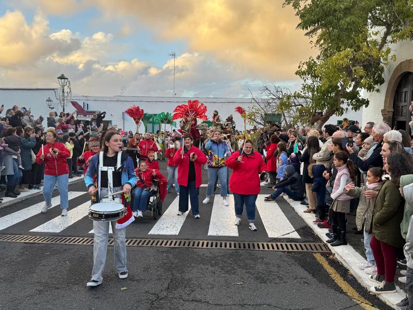 Yaiza y Playa Blanca, desatadas de alegría con la visita de los Reyes Magos